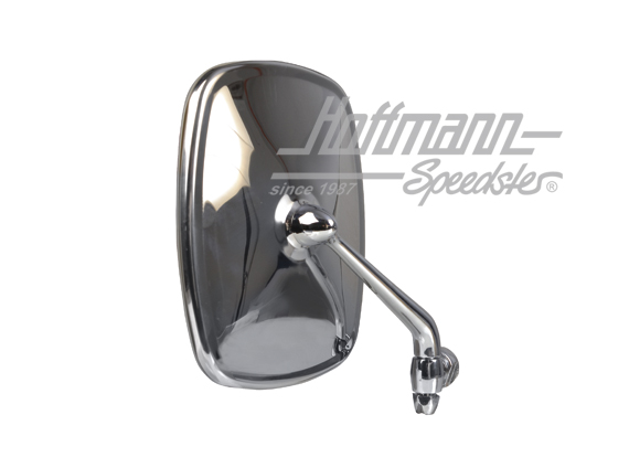 Specchietto retrovisore, Furgone T2, 67-79, acciaio inossidabile, destra                            