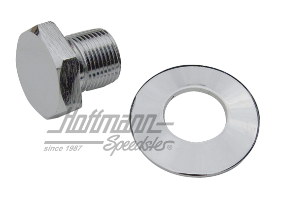 Fissaggio puleggia, cromato | AC 105 241 | 010-1140