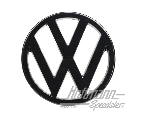 Emblema, anteriore, nero, Golf / Furgone T3, 74- | 171 853 601 | 180-6500-08