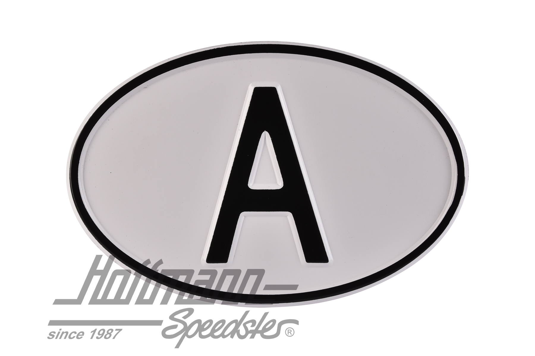 Targa sigla internazionale "A" ( Austria), alluminio |  | 020-2398