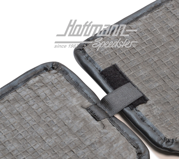 Tappetini, cocco, 55-59, blu / nero                                                                 