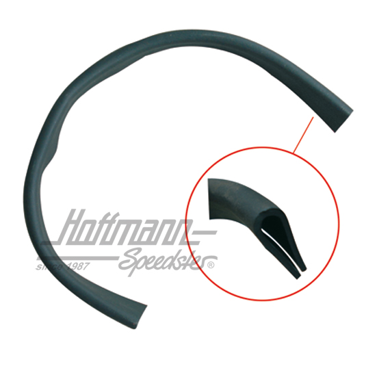 Gomma per guida alzacristalli, anteriore | 113 837 571 C | 020-5169