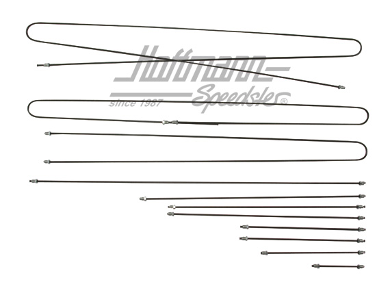 Set tubazione del freno, Furgone T3, 85-87 |  | 325-2560-11