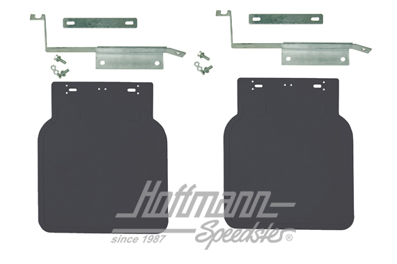 Paraspruzzi, Furgone T1/T2, nero                                                                    