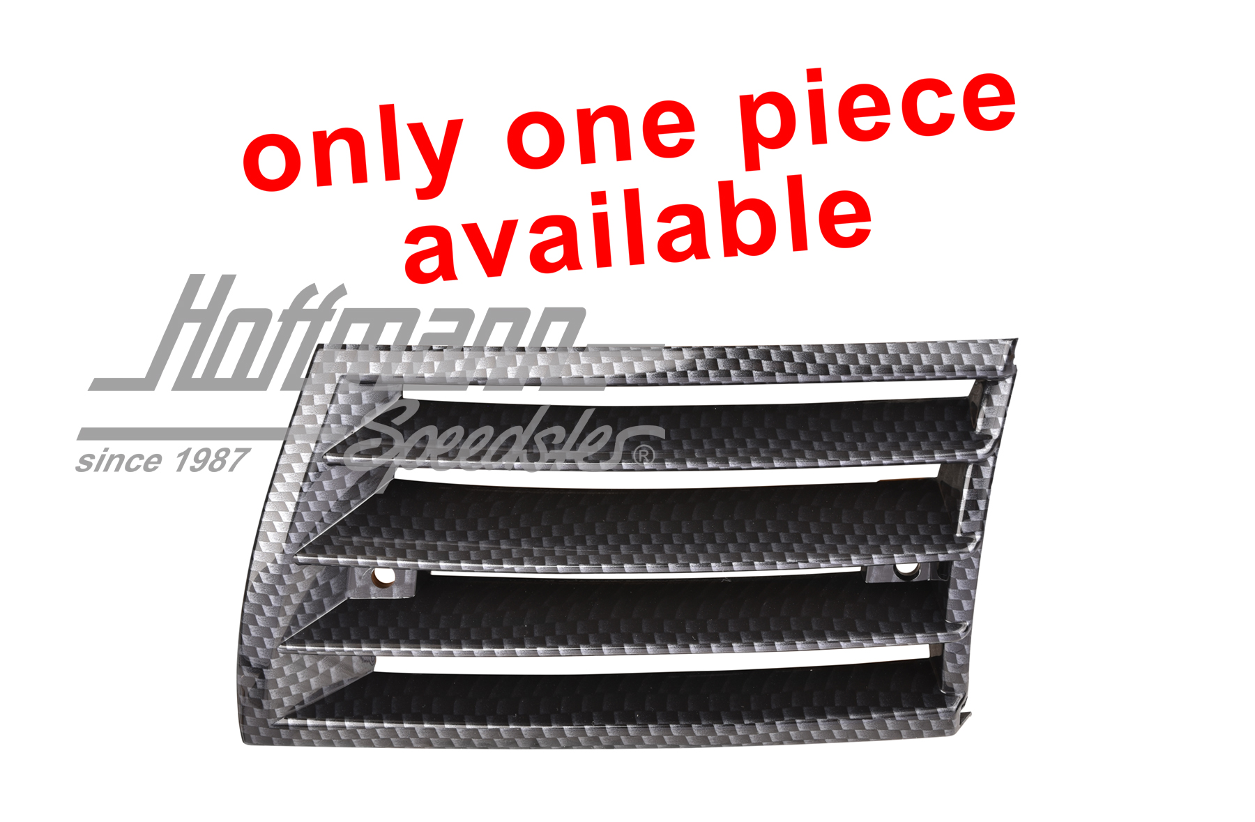 Griglia decorativa del clacson, Look in carbonio, 69-73, sinistra | 911 559 431 03 | 510-9517-11