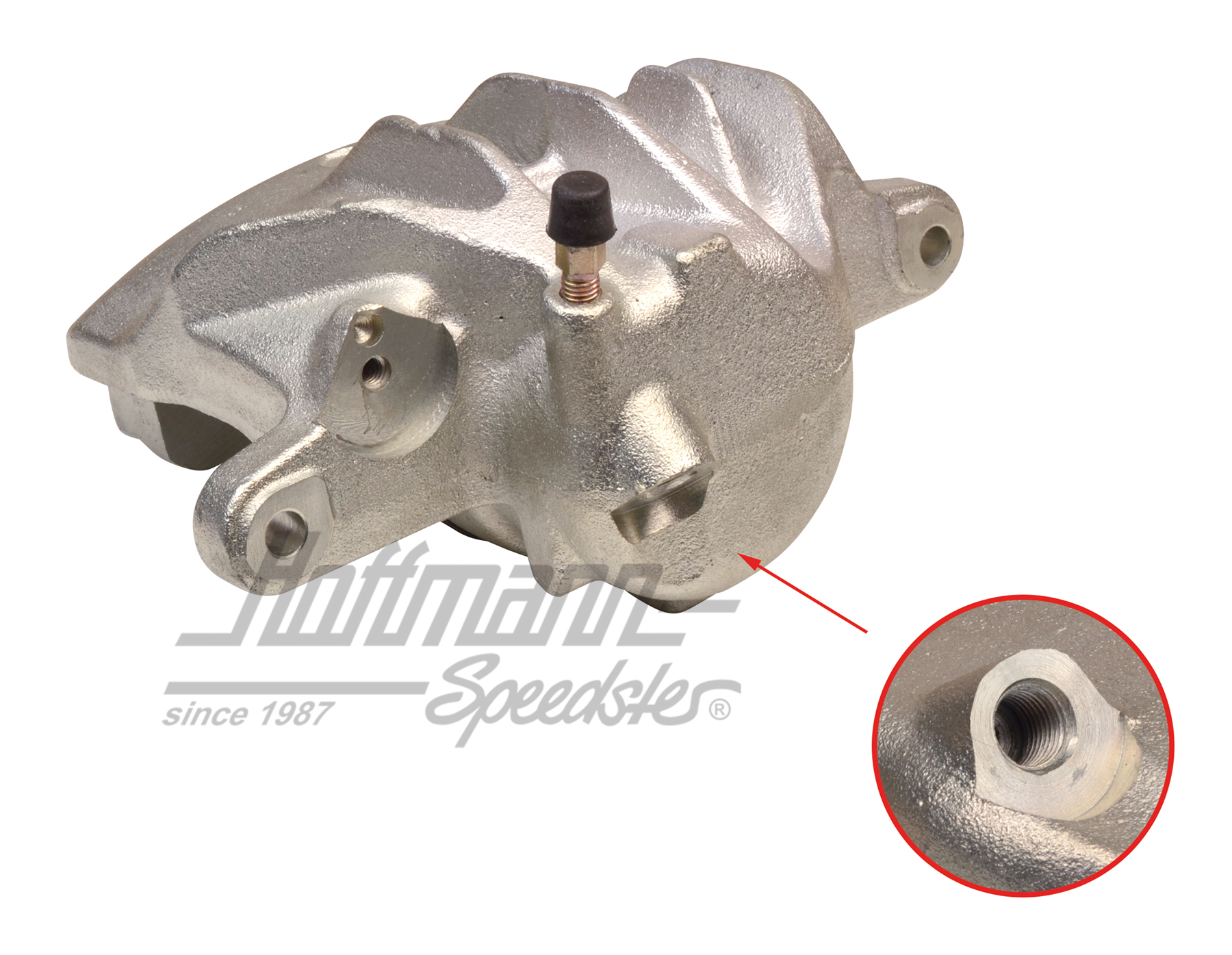 Pinza di freno, Sistema Gierling, 86-92, destra | 251 615 124 D | 325-3050-22