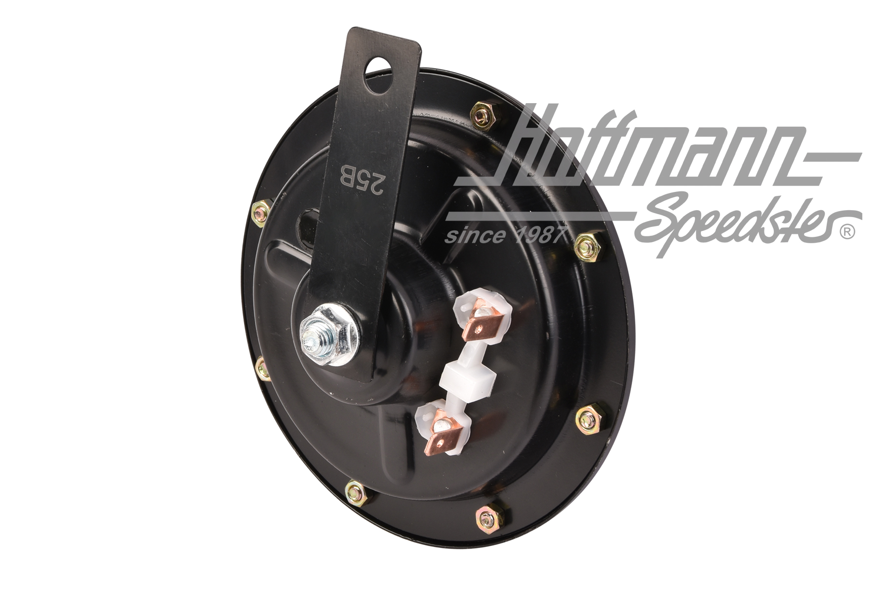 Clacson, nero/nero, 12V, 120mm                                                                      