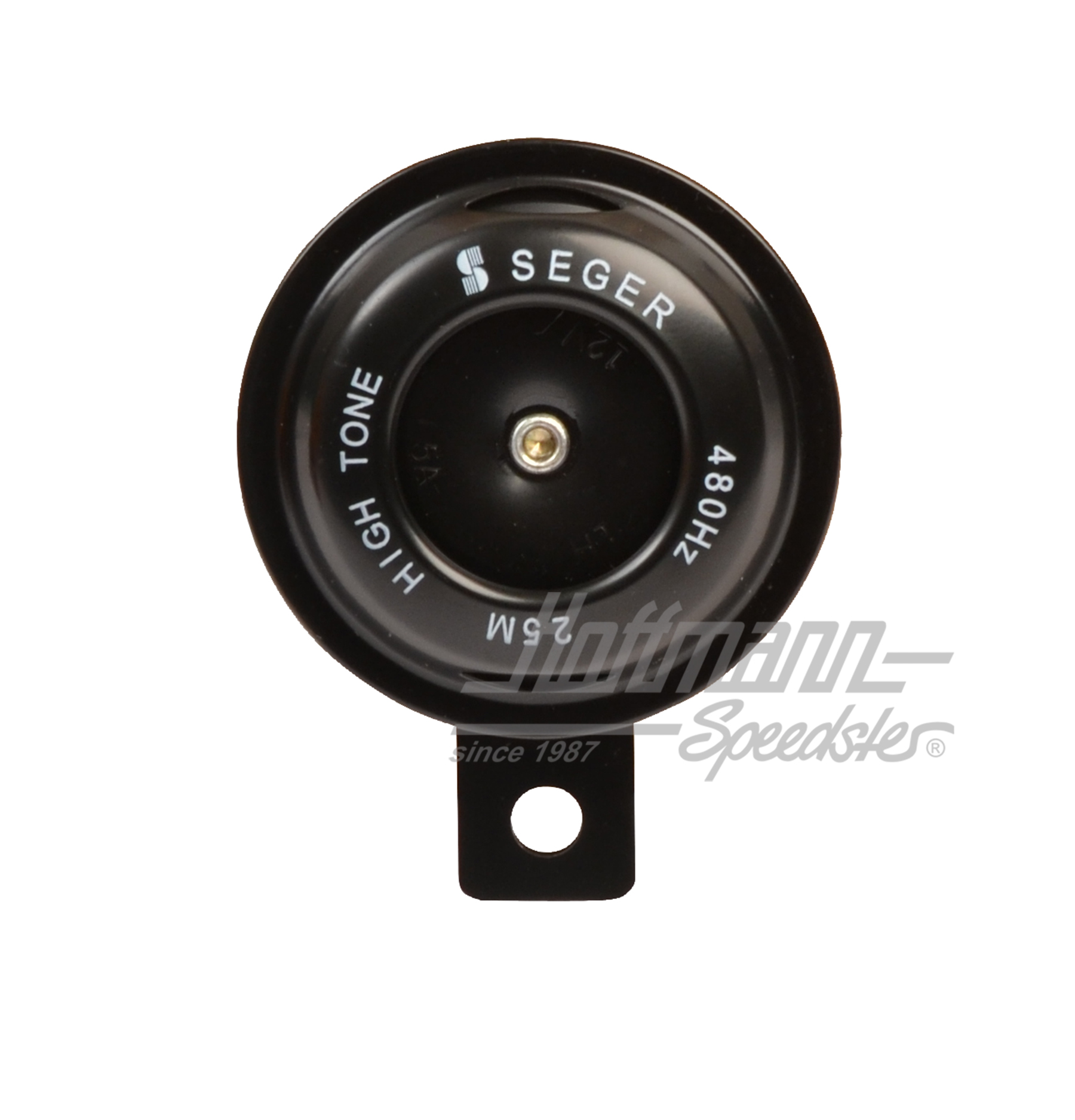 Clacson, 72 mm, alta frequenza 480, nero | 25MI1200 | 200-8013