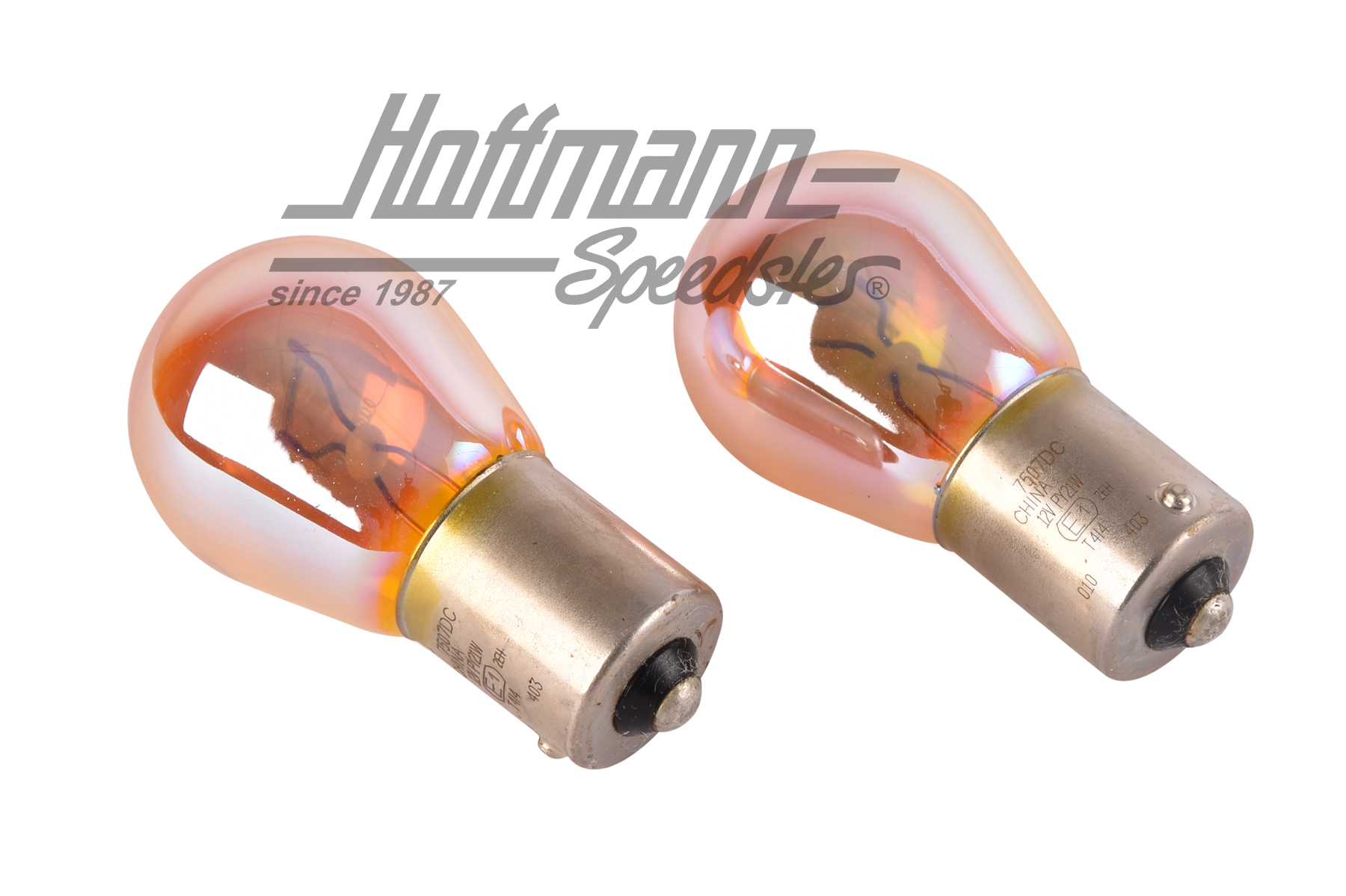 Lampadine lampeggiatore, vaporizzate cromo, arancio                                                 
