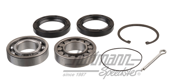 Set cuscinetto ruota, dietro, completo, braccio obliquo | 131 598 625 S | 020-4018