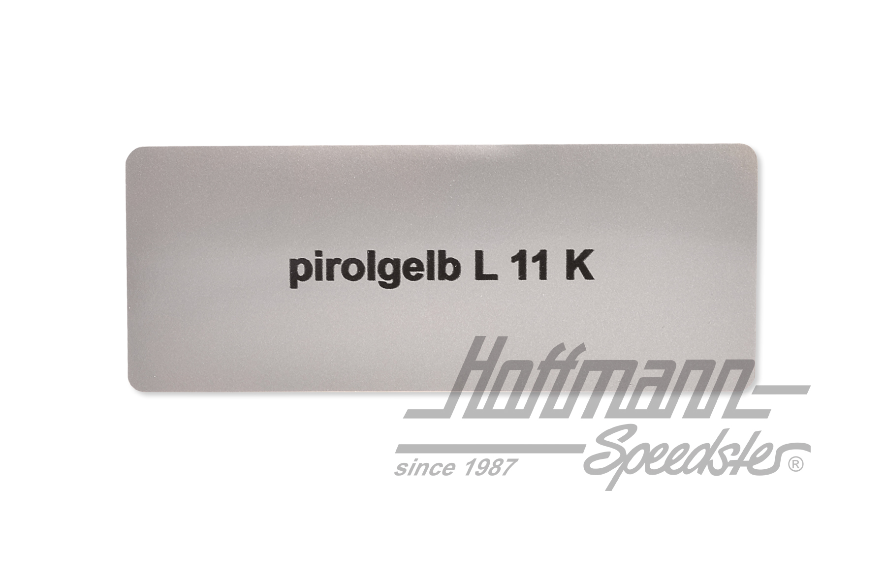 Adesivo, numero di colore L11K, giallo pirolo | L11K | 021-0180-03