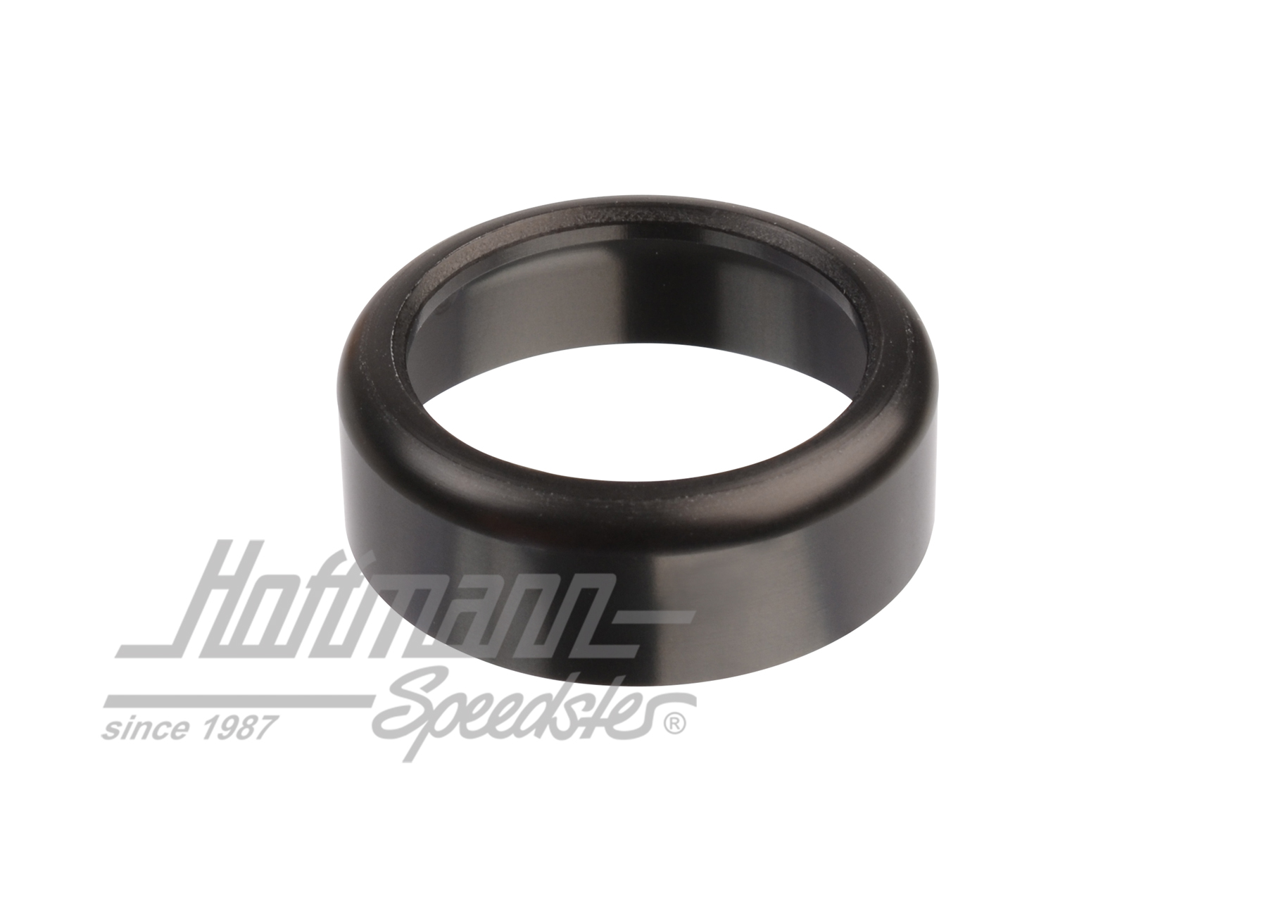 Anello per interruttore, alluminio, nero, 86-98 | EQ 850101 BL | 580-0116