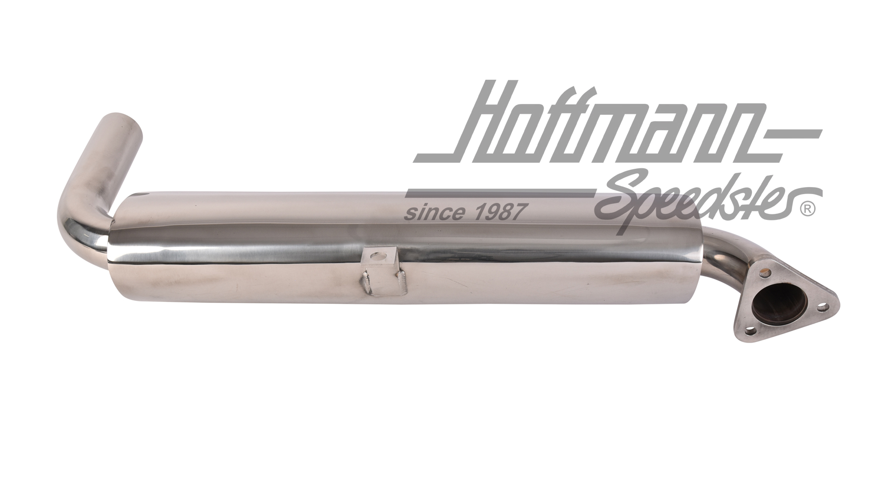 Silenziatore di scarico singolo, acciaio inossidabile
, Furgone T1/T2                              