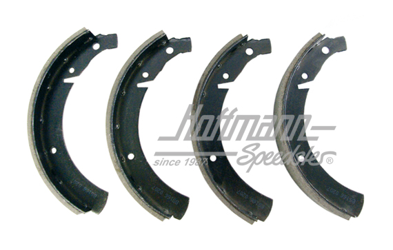 Set di ganasce del freno, posteriore, Furgone T1, 55-63 | 211 609 537 B | 089-2882