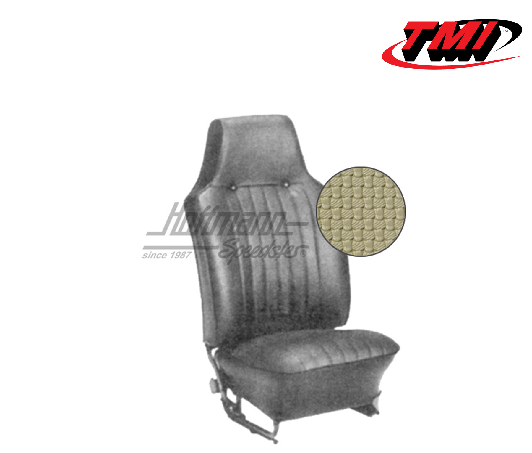 Coprisedili, Cabriolet, 67-69, tessuto di cestino, beige | 43-1324-04 | 055-6730