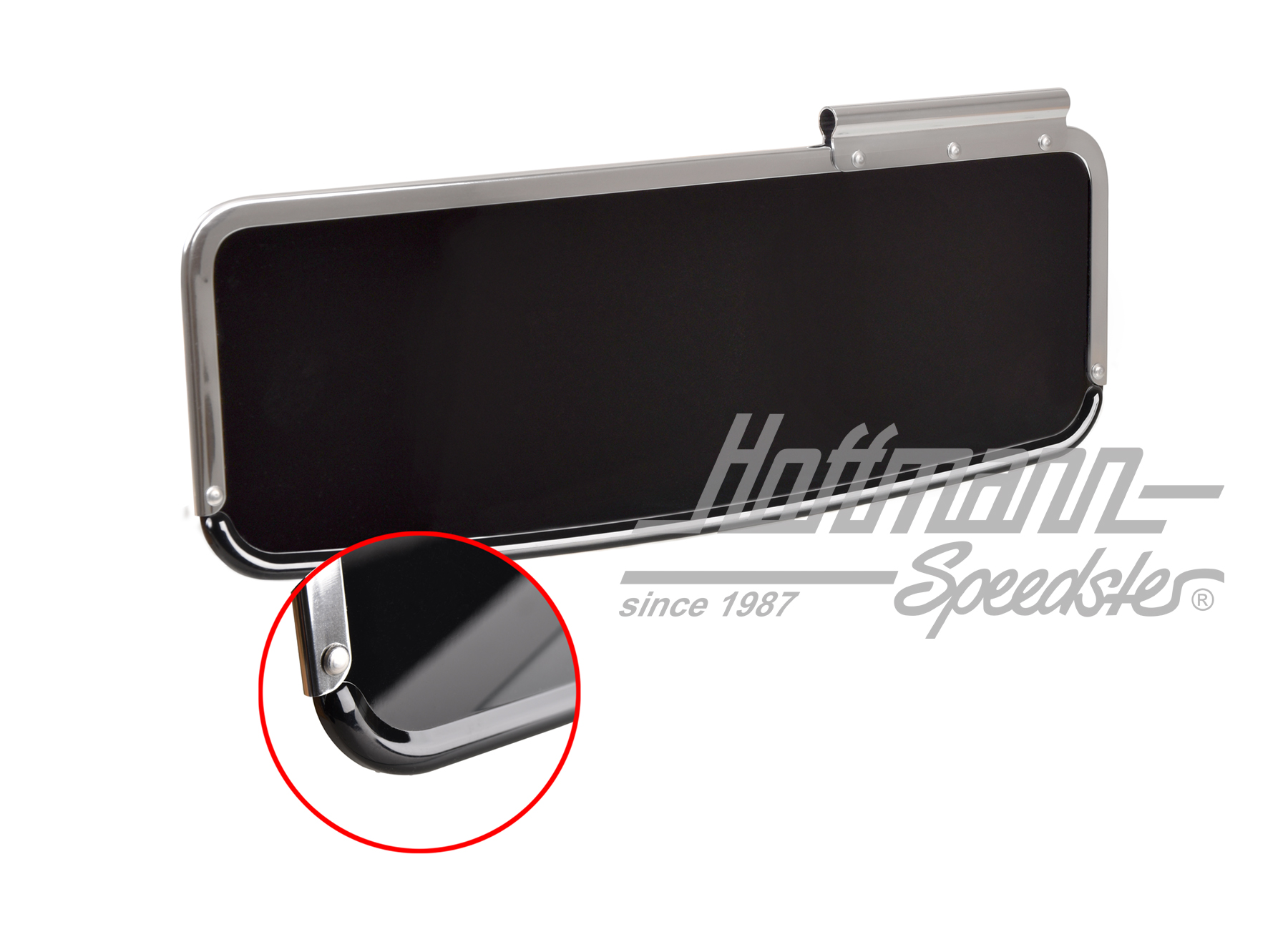 Visiera parasole, plastica, nerofumo, -57, sinistra | 113 857 551 | 055-7301-01