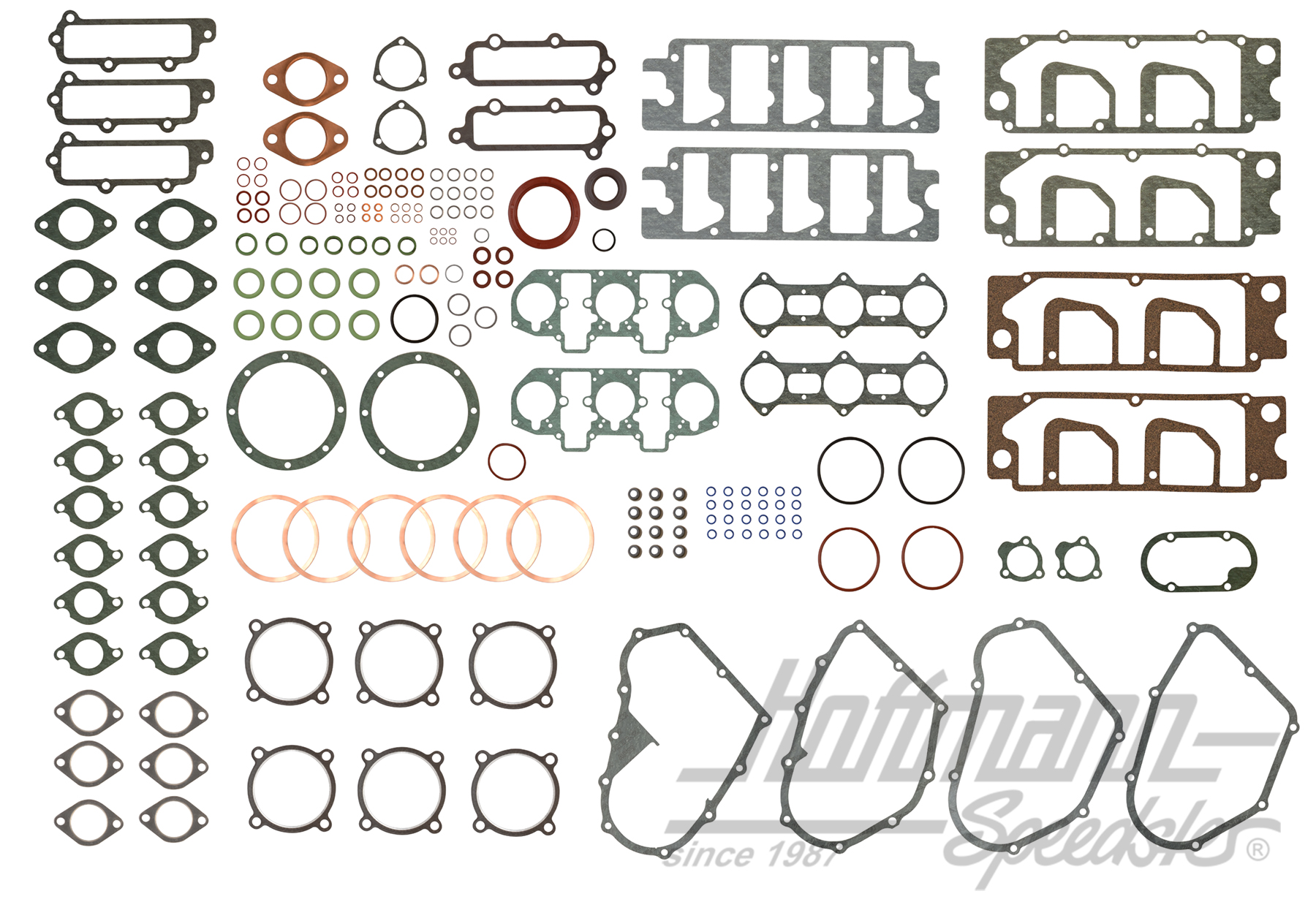 Set guarnizioni motore, Porsche 911, 2.0, 65-68 | 901 100 902 01 | 530-0180-03