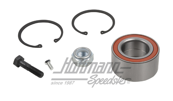 Set cuscinetto ruota
, anteriore, Golf 2/3, 87-97 | 357 498 625 B | 204-1003