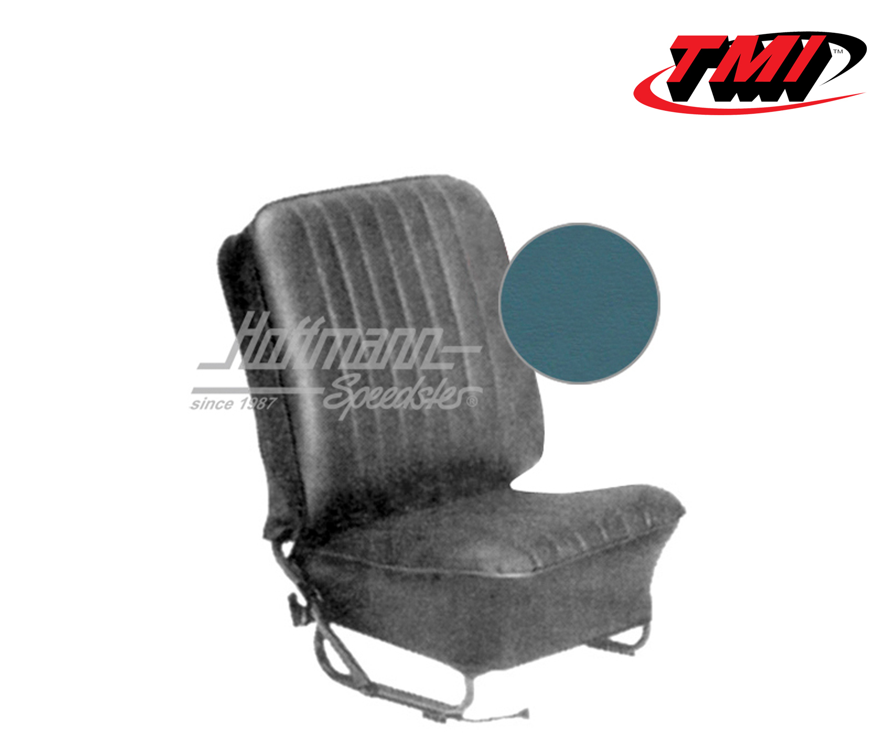 Coprisedili, Cabriolet, 57-64, classico, blu antico | 43-1322-24-24-15W | 055-6623