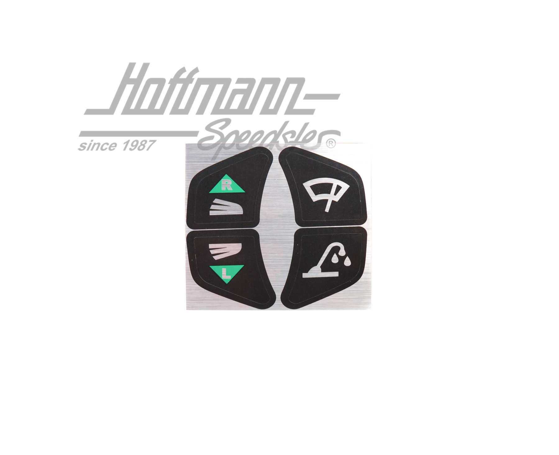 Adesivo "Indicatore direzione/leva tergicristallo", 68-73 | 901 559 330 00 | 580-8100