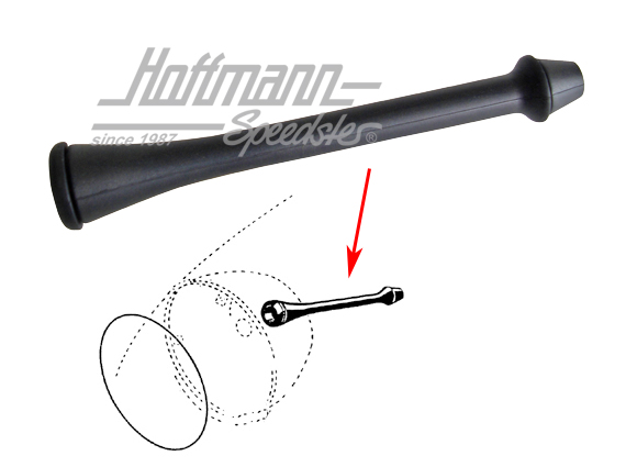 Tubo cavo, alloggiamento faro/parete laterale, 8.67- | 111 941 185 C | 020-4989