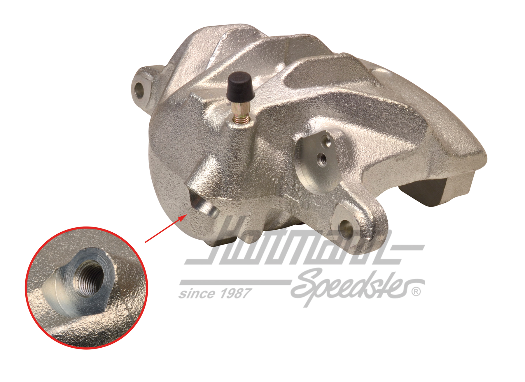 Pinza di freno, Sistema Gierling, 86-92, sinistra | 251 615 123 D | 325-3050-21