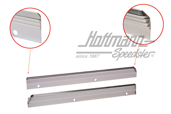 Supporto modanatura, 1303, alluminio | 133 898 265 + 266 | 020-2074
