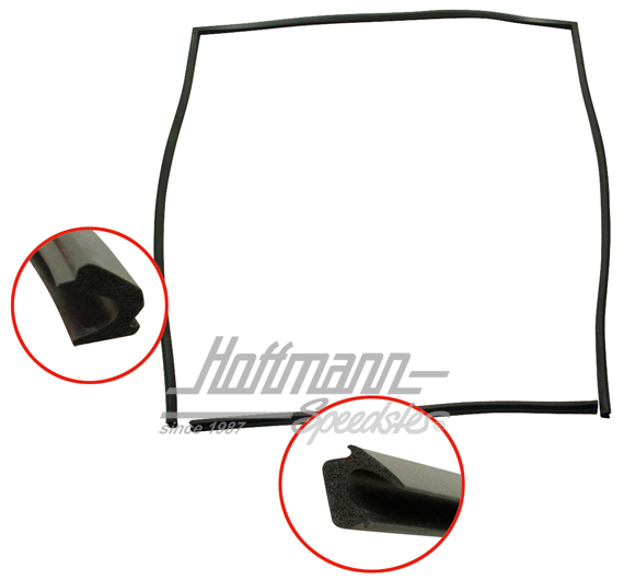 Guarnizione cofano frontale, 911/912 | 901 511 901 02 | 515-0880-03
