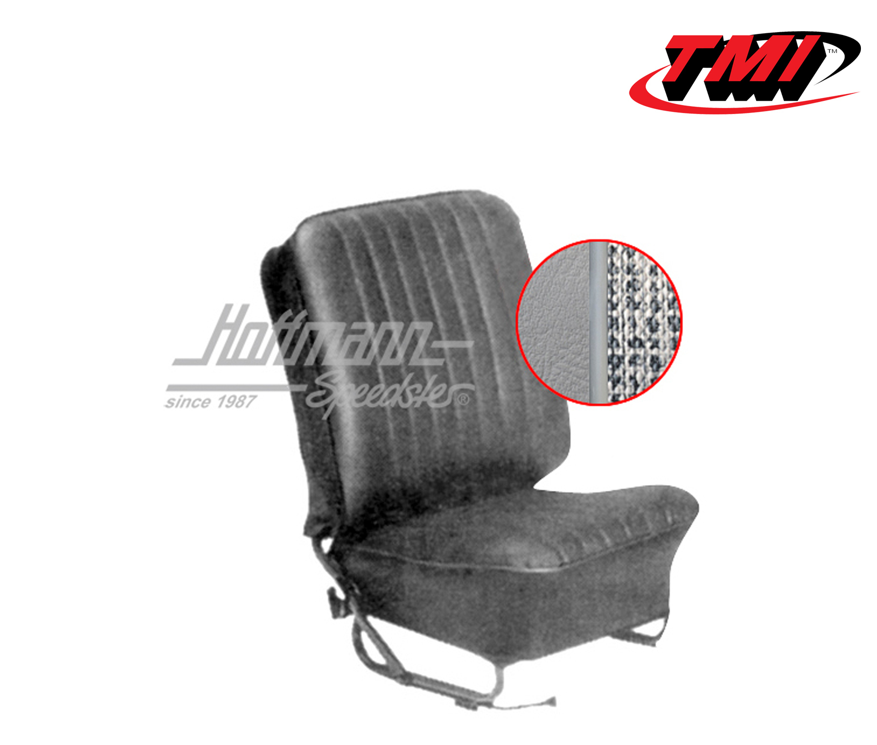 Coprisedili, Cabriolet, 57-64, tessuto mesh, griggio | 43-1322-16-334 | 055-6635-15