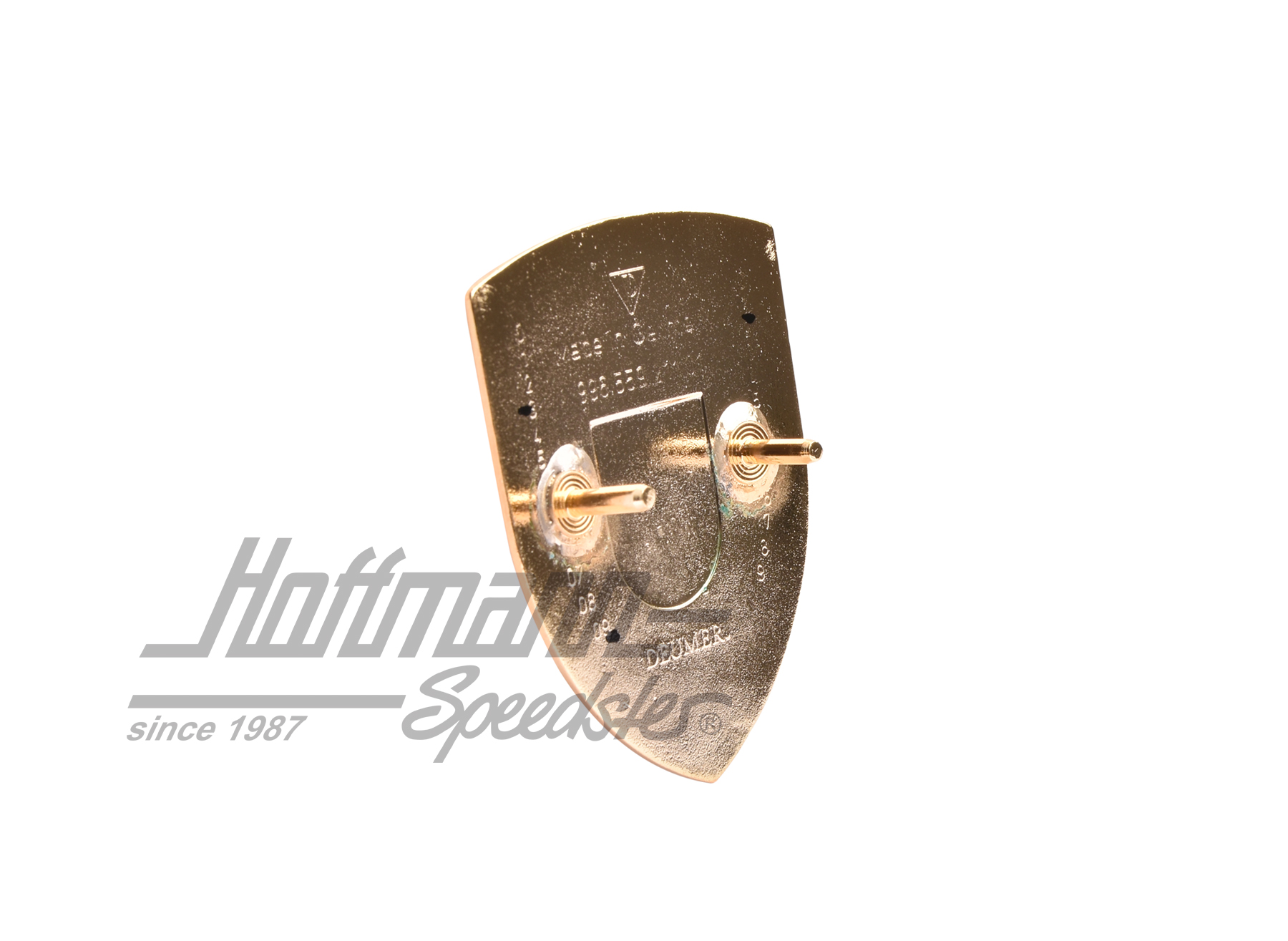 Logo cofano anteriore, 911, 66-94, rosso, NOS                                                       
