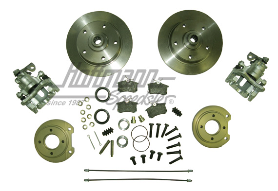 Freno a disco H4, 5 fori / PCD 130, braccio obliquo | BA KER 1 HS | 020-3908