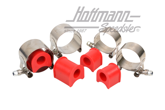 Kit di montaggio, acciaio inossidabile / uretano, 19 mm | --- --- --- | 020-0989-10
