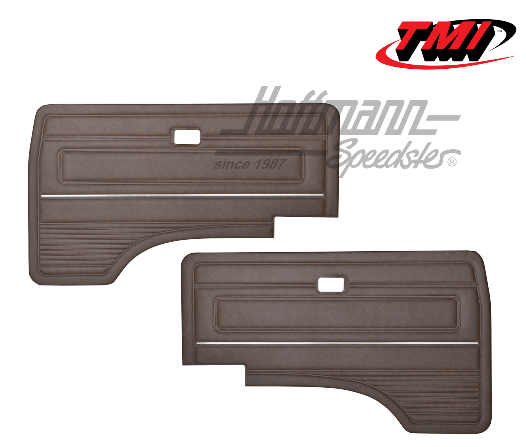 Pannelli portiera, anteriore, Furgone T3, marrone | 10-2501-12 | 395-1152-11