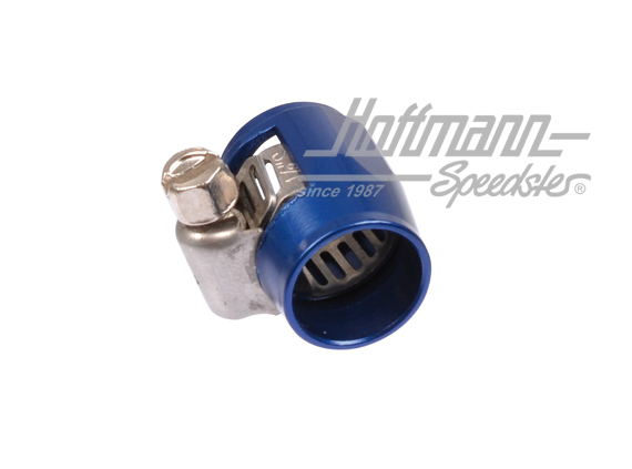 Collare per tubo flessibile speciale, alluminio, blu, 13-16mm                                       