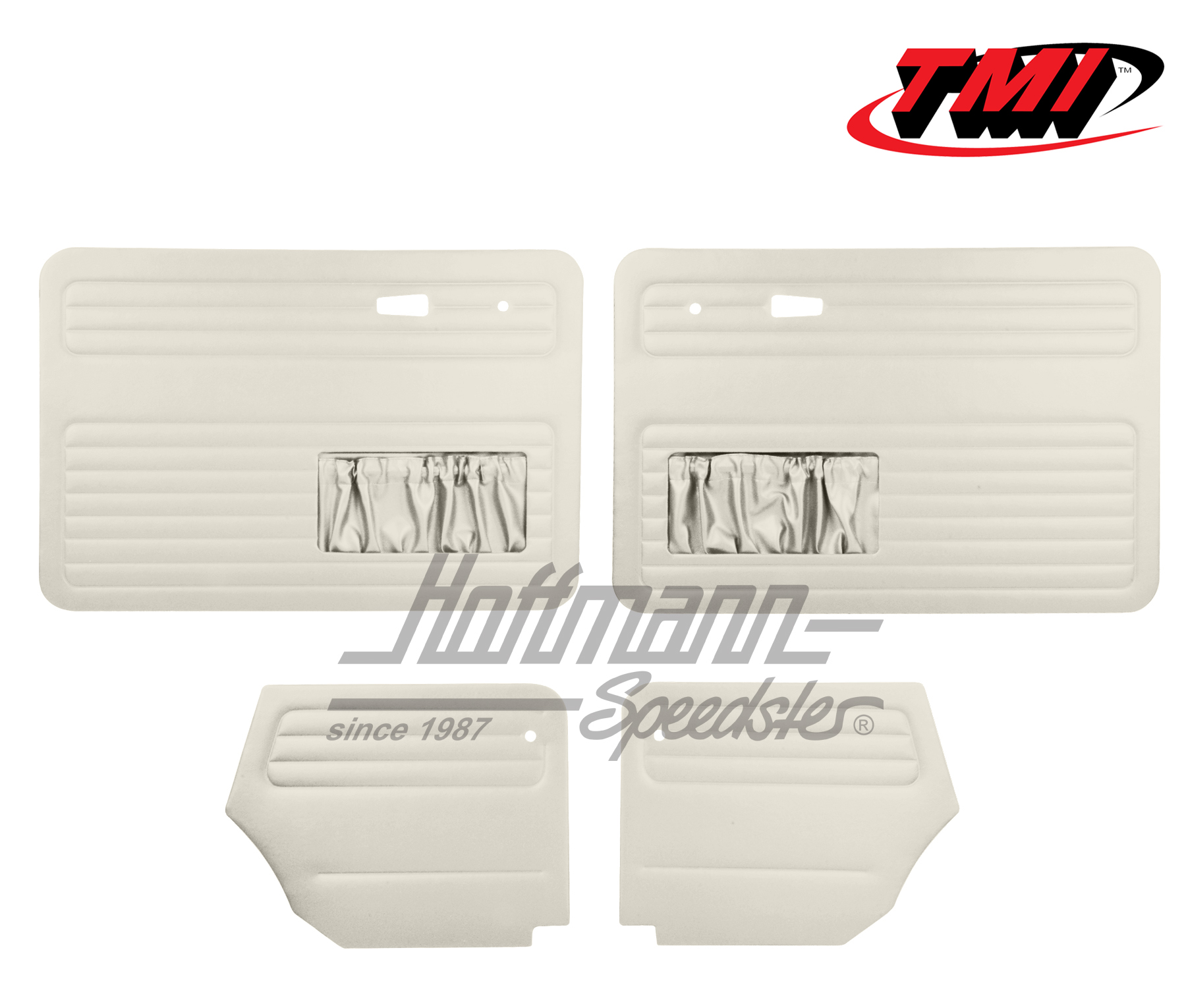 Pannelli per portiera e laterali, Maggiolino Cabriolet, 66-72, bianco vecchio | 10-1329-20 | 055-7570