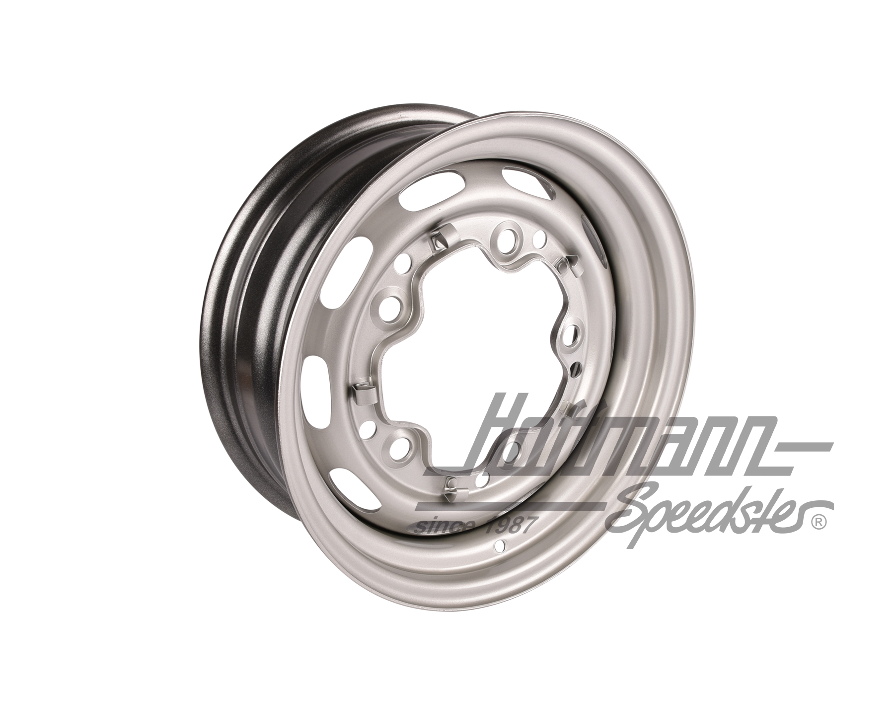 Cerchio acciaio, 5.5x15, ET15, con ABE | CW605-205-51515P-ABE | 070-8053