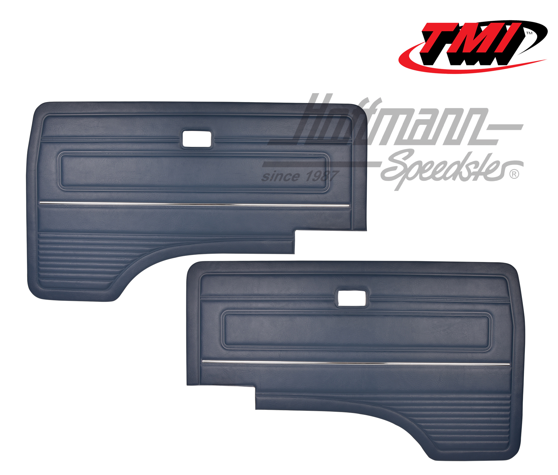 Pannelli portiera, anteriore, Furgone T3, blu | 10-2501-6812 | 395-1152-12