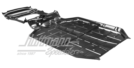 Piastra di fondo, completa, Porsche 911,69-89 | 901 501 051 31 | 590-0070-08
