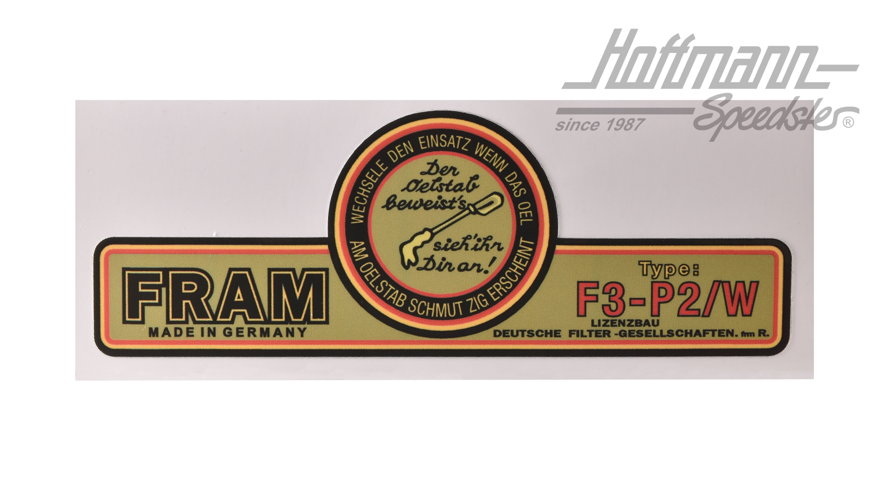 Adesivo, filtro olio Fram, 356 A/B/C, grande | 644 701 012 00 | 510-7950-12