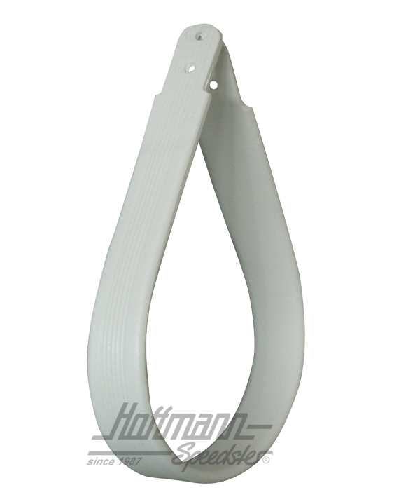 Cinghia da polso, bianca, corta | 113 857 611 E  W | 055-5010