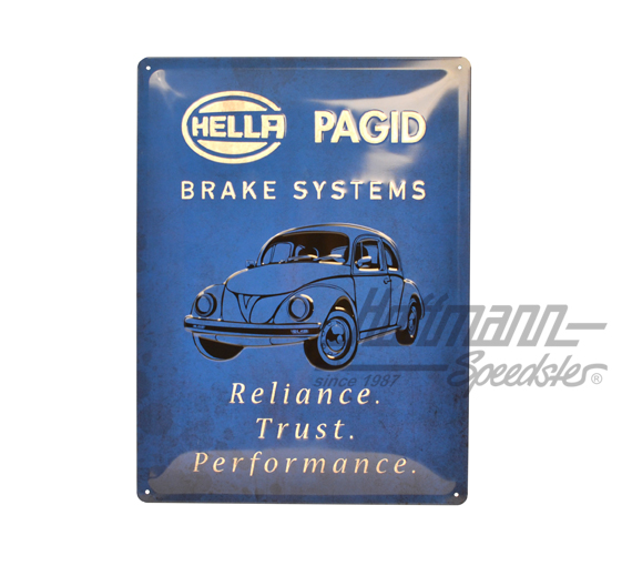 Piastra in lamiera, Hella Pagid |  | 021-0176-10