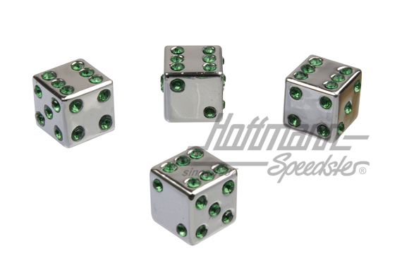 Copri valvole, dado, cromato/verde | YT-6534 | 200-7504-24