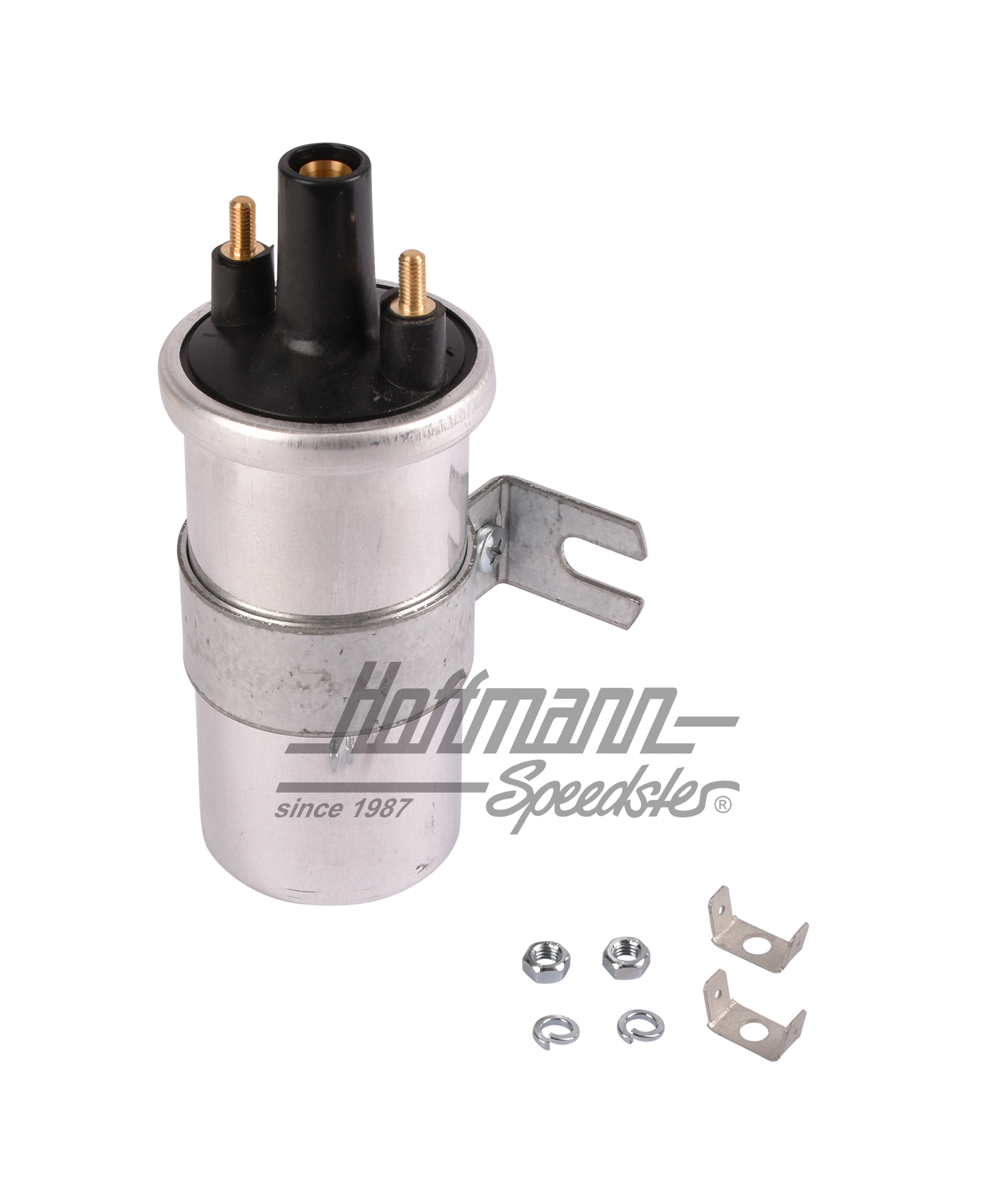 Bobina d'accensione NGK, 6 Volt, 1.7 Ohm | 111 905 105 H | 020-0403-05