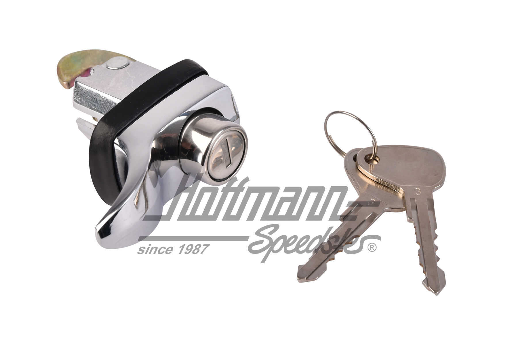 Serratura cofano motore, 71-, cromata, Qualità Superiore | 113 827 503 H | 020-2474-05