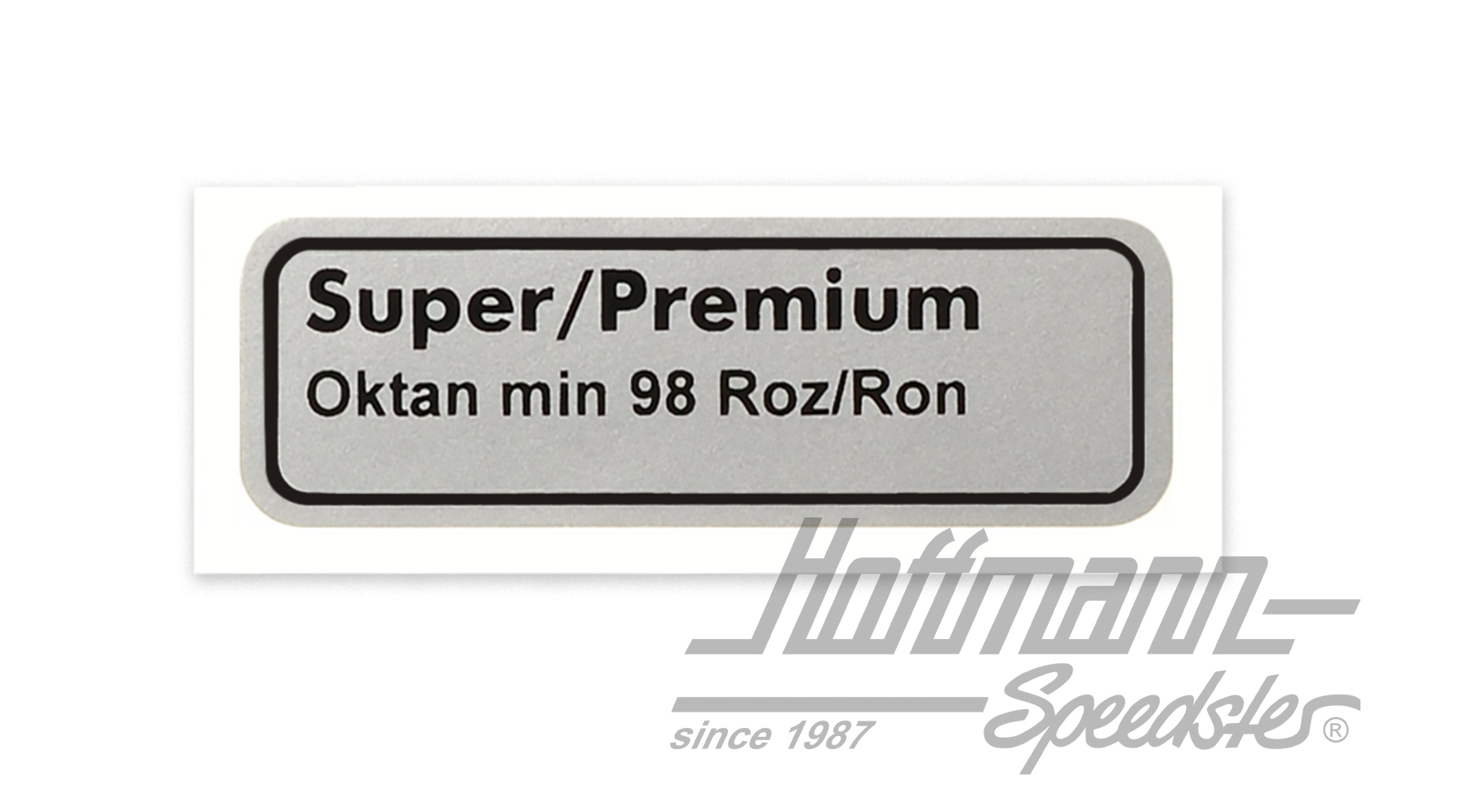 Adesivo "Super/Premium Oktan min 98" | 251 010 013 R | 021-0199-82