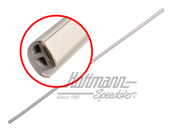 Profilo, telaio di tetto sopra porta scorrevole, bianco | 253 843 196 A | 090-6142-07