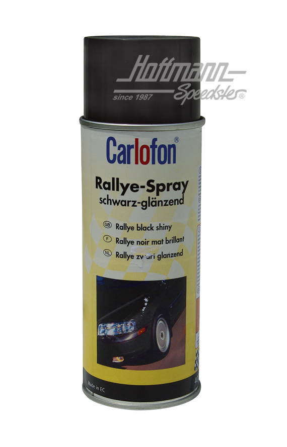 Rally spray, nero lucido, 400 ml | 40709 | 024-2050