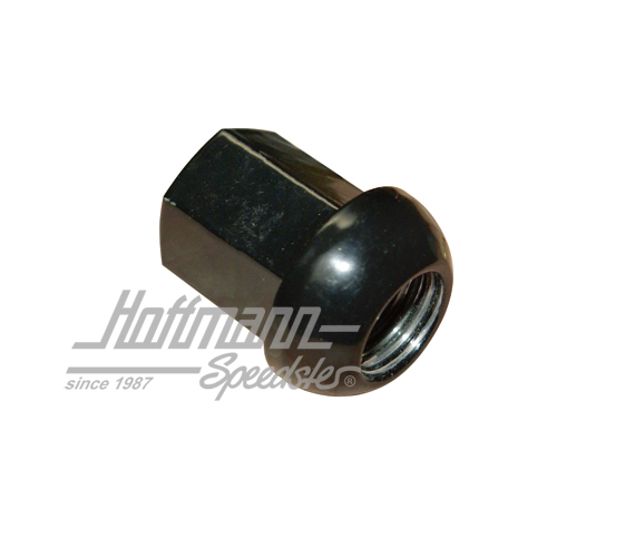 Dado ruota, alluminio, nero, per cerchi Fuchs | 911 601 881 BLACK | 580-7205-03
