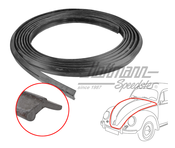 Guarnizione cofano anteriore,  1200-1500 e 1302 | 113 823 731 B | 020-5100