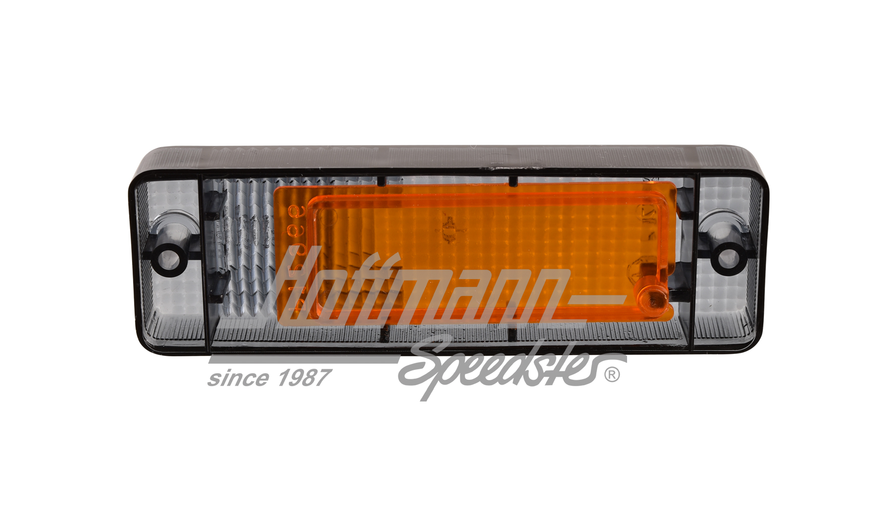 Vetro di lampeggiatore, Golf 1 Cabriolet, 88-93, nero                                               